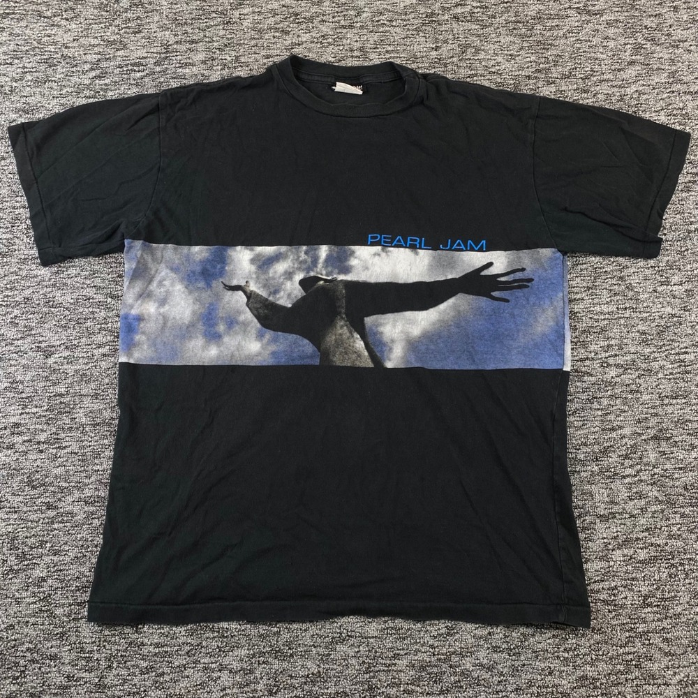 Vintage 1998 Pearl Jam Yield Tour Shirt Incredible Canada Large Concert Tee